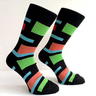 Barevné pánské ponožky 