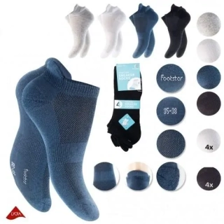 Sportovní kotníkové ponožky s límečkem