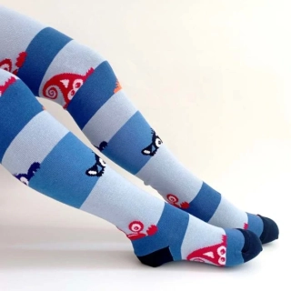 Dětské punčocháče s vysokým podílem bavlny