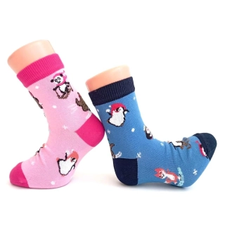 Dětské bavlněné ponožky se zvířátky