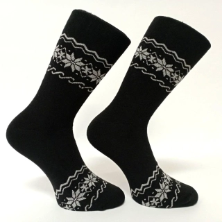 Dámské zimní froté ponožky