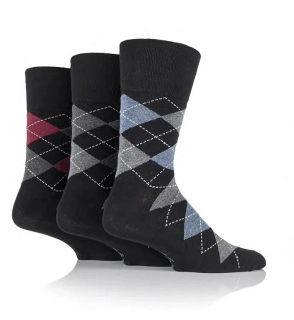 Pánské ponožky v nadměrné velikosti s jemným lemem