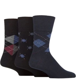 Pánské ponožky s jemným lemem Gentle Grip