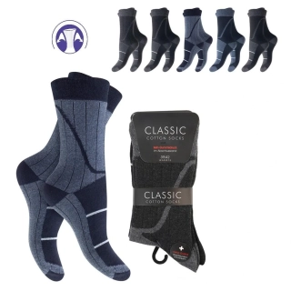 Pánské ponožky ve sportovním stylu - 5 párů