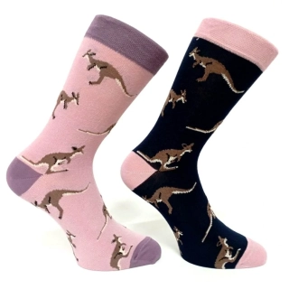 Bavlněné barevné ponožky KLOKAN