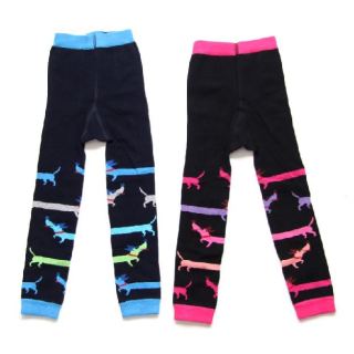 Dětské legínky s dloooooouhým jezevčíkem