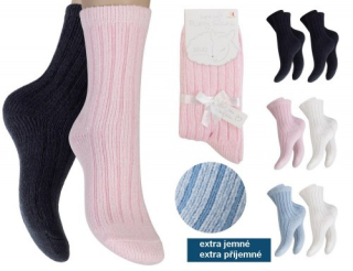 Super hebké dámské ponožky FLUFFY SOCKS