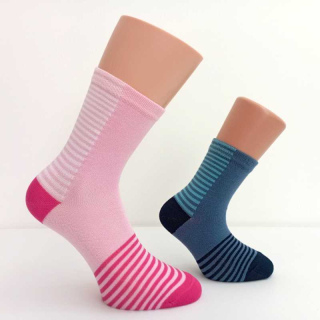 Dětské bambusové ponožky s proužky