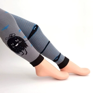 Dětské bavlněné legínky s Bubákem